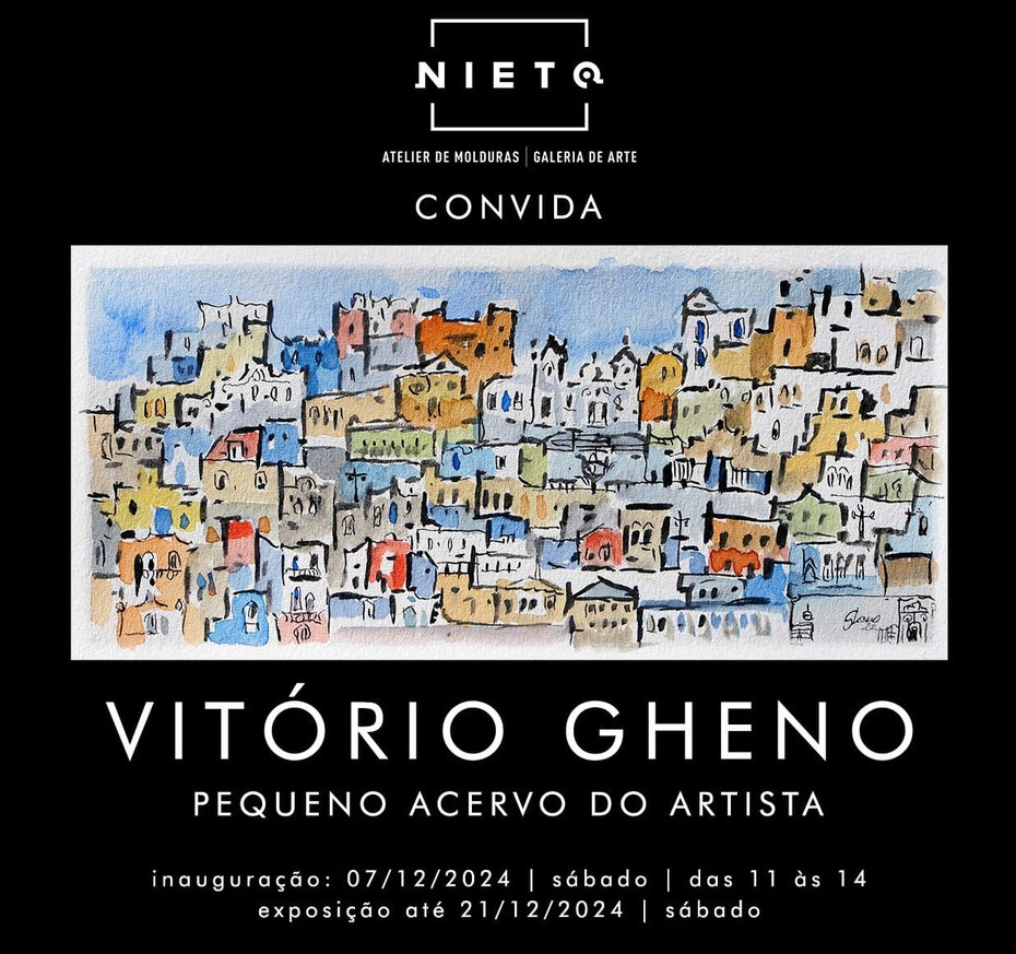 Vitório Gheno inaugura nova exposição neste sábado na Nieto Galeria (Foto: Divulgação)