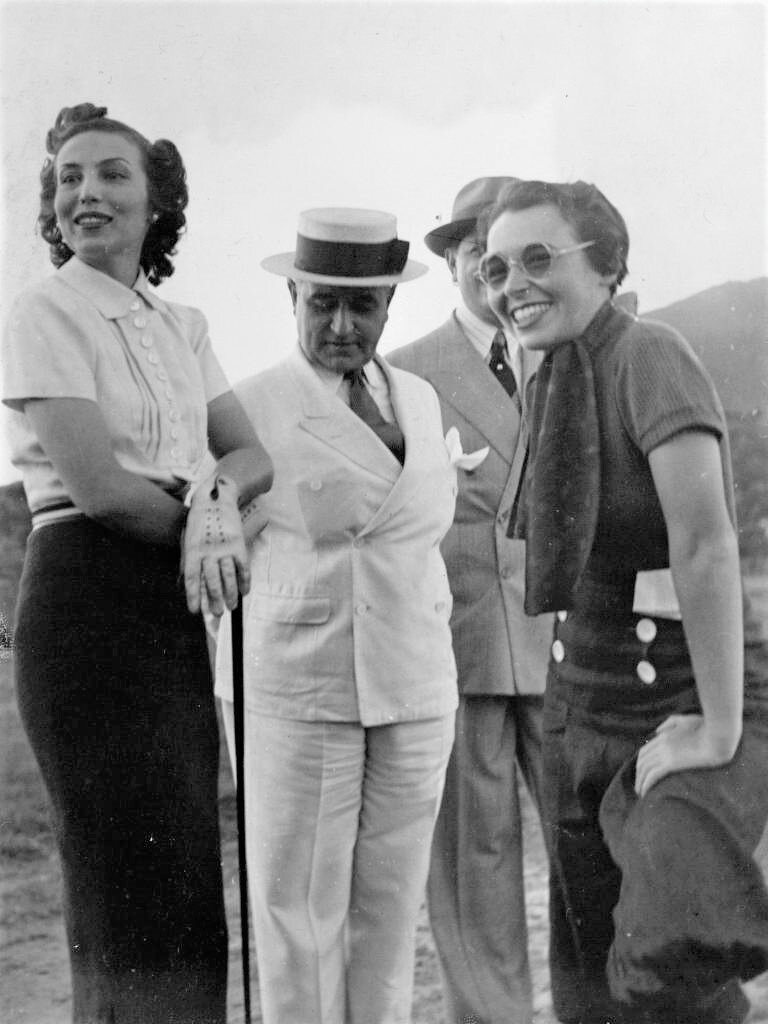 Aimée de Heeren, Getúlio Vargas e Alzira Vargas no final dos anos 1930 (Foto: Arquivo Alzira Vargas)