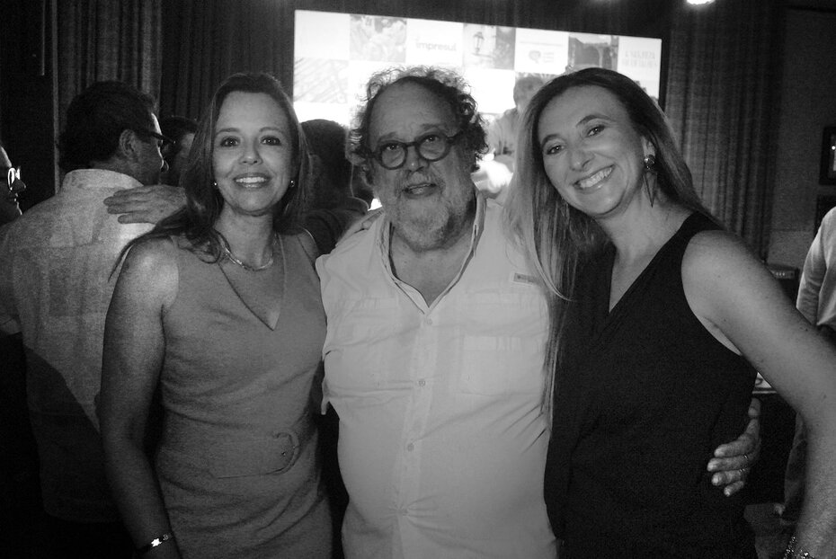 Deputada Nadine Anflor, Fernando Bueno e Andréia Soares (Foto: Divulgação)