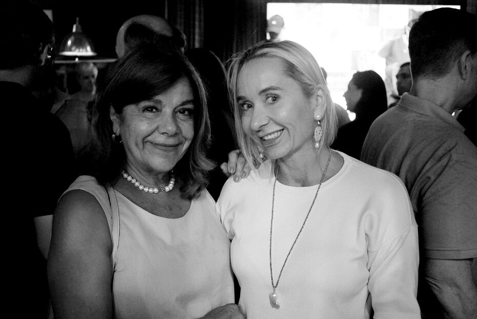 Balala Campos e Sofia Refinetti no Club 936  (Foto: Divulgação