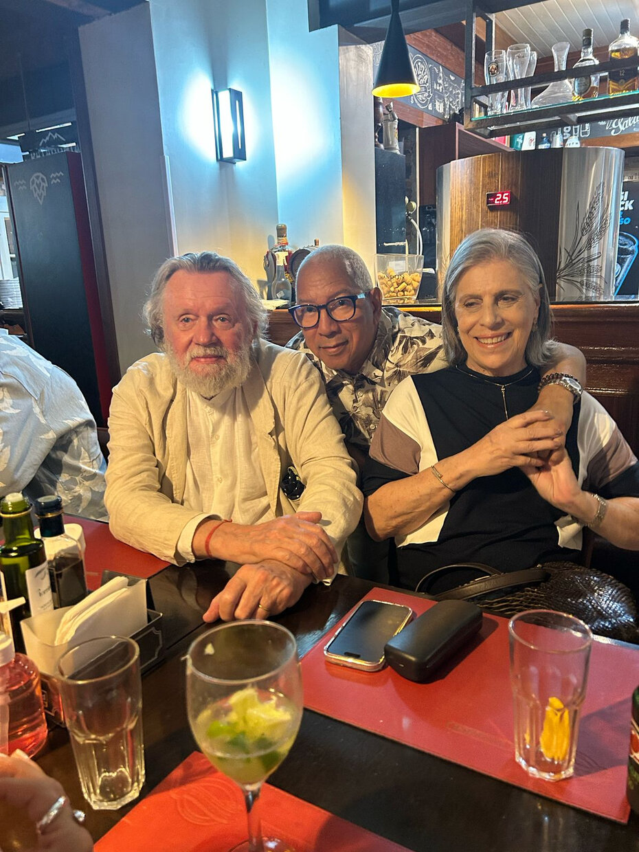 Patrick Conrad, Renato Rosa e Jane Gershenson (Foto: Paulo Gasparotto/Especial)