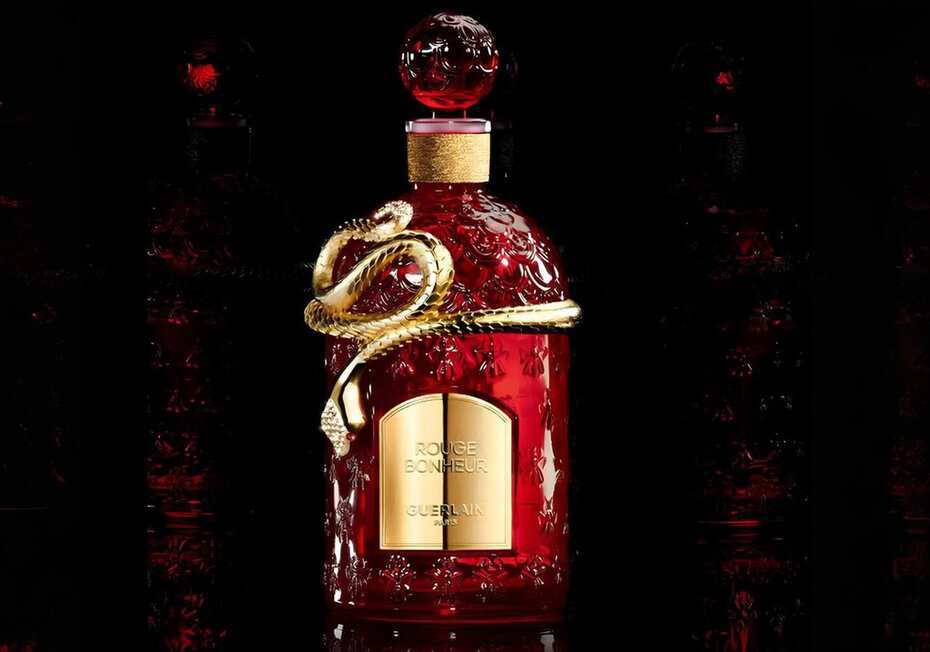 Requinte em perfume: Rouge Bonheur, da Maison Guerlain (Foto: Divulgação)