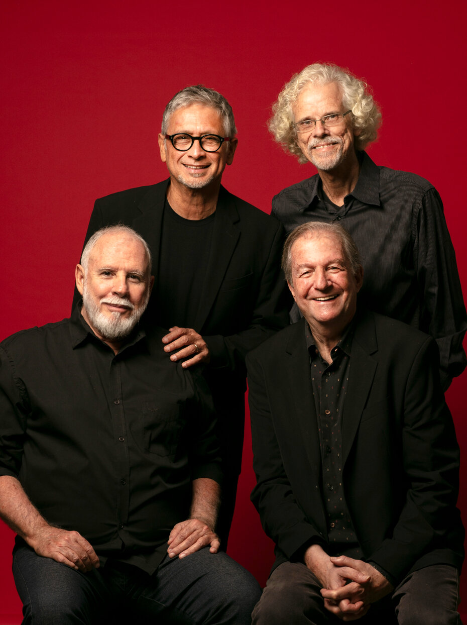 Zé Renato, Maurício Maestro, Lourenço Baeta e David Tygel formam o Boca Livre (Foto: Leo Aversa/Divulgação)