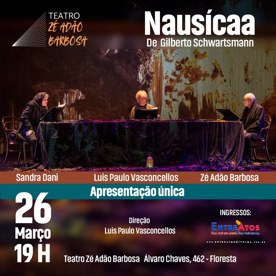 A peça terá apresentação nesta quarta-feira (dia 26) no Teatro Zé Adão Barbosa (Foto: Divulgação)