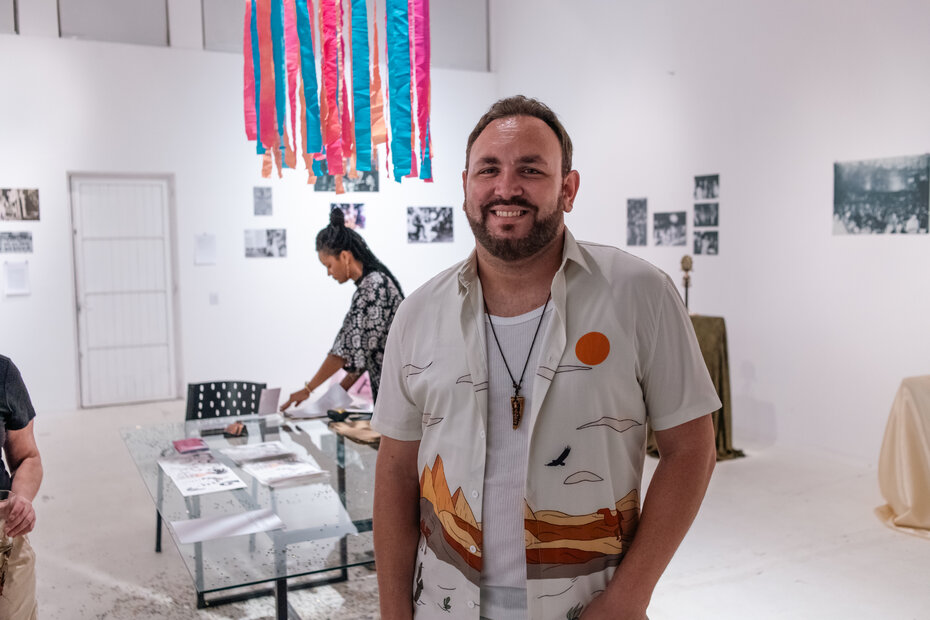 Jossias Brauers na Galeria La Photo (Foto: Douglas Barcelos/Divulgação)