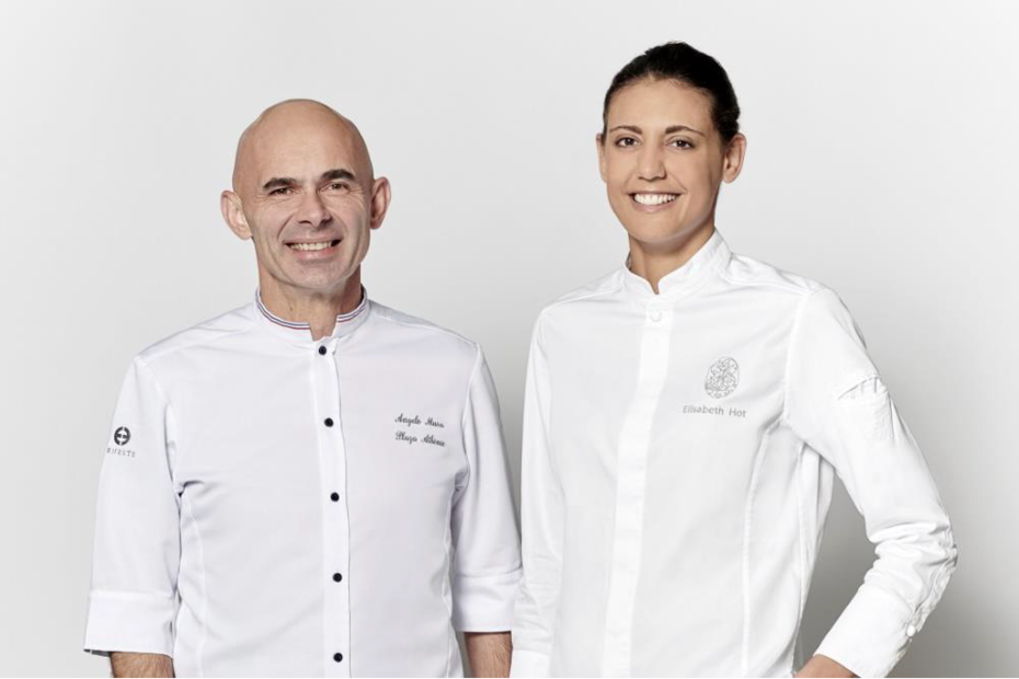 Os chef Angelo Musa e Elisabeth Hot: criatividade e bom gosto (Foto: Divulgação)