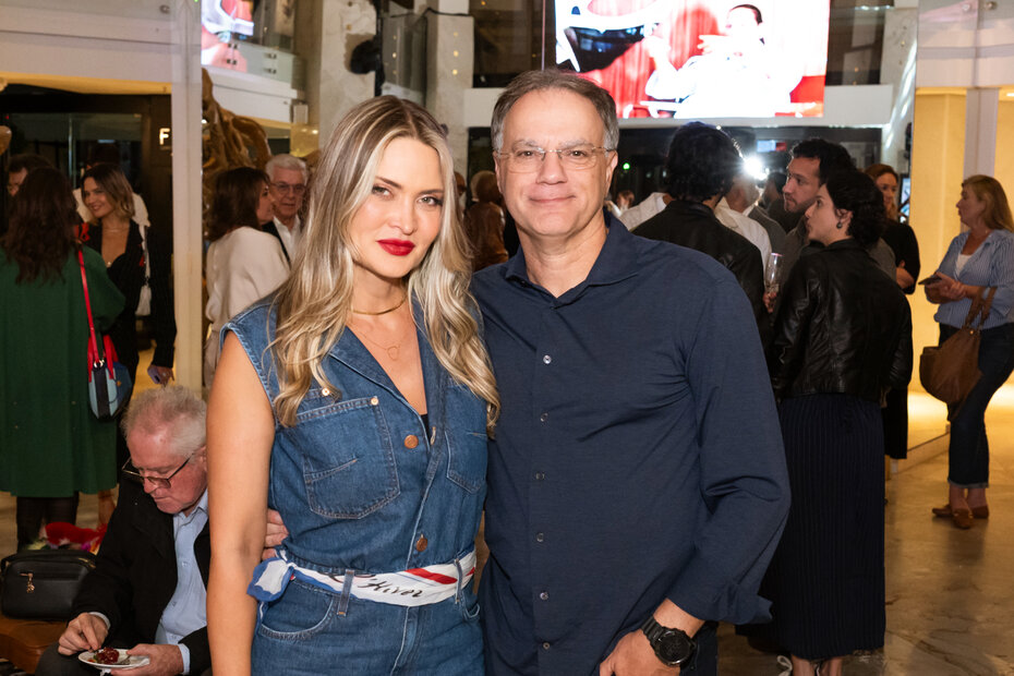 Leila Fraga e Cesar Saut (Foto: Andréa Graiz/Divulgação)