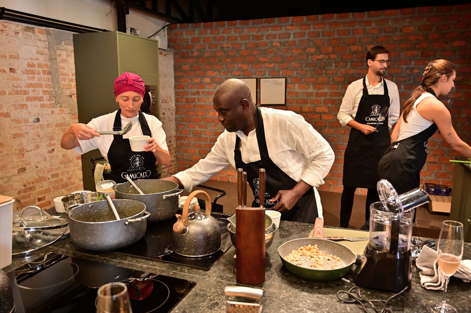 O chef senegalês Mamadou Sene, um dos destaques da culinária do Estado, é o curador da 1ª Batalha de Chefs Amadores (Foto: Edu Liotti/Divulgação) 