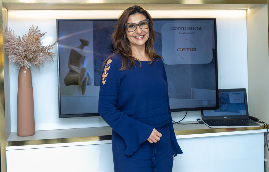 A jornalista Laura Medina conheceu o CETID (Foto: Evandro Leal/Divulgação