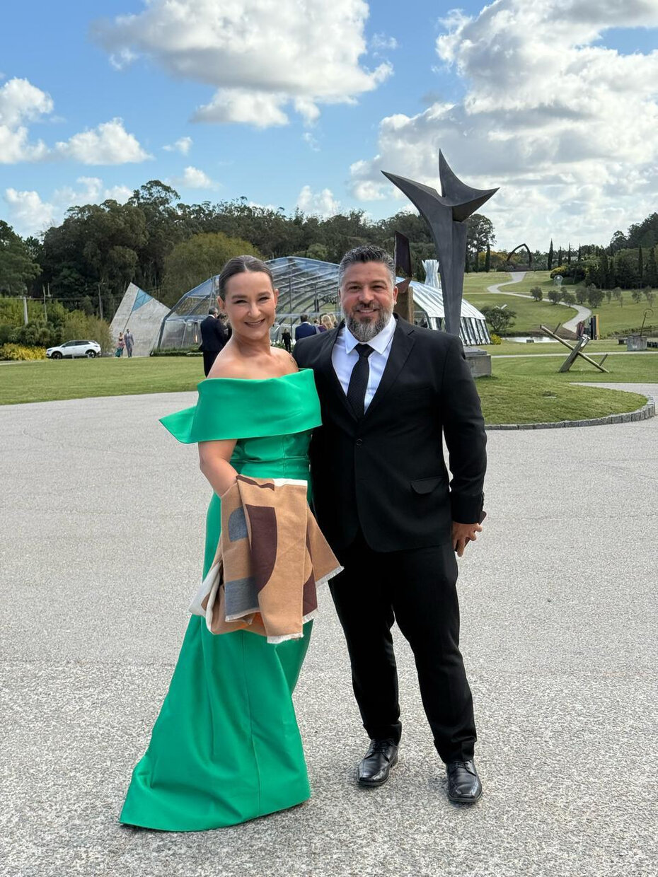 Laura Schirmer e Juliano Martins dos Santos (Foto: Ana Freitas/Divulgação)