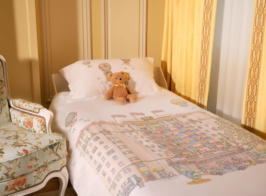 O hotel, localizado em Londres, tem com exclusividade a coleção (Foto: Divulgação)