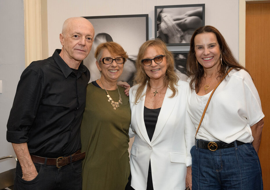 Gilberto Perin, Ilita Patricio, Carmem Ferrão e Fernanda Carvalho Garcia (Foto: Wanderlei Oliveira/Divulgação)