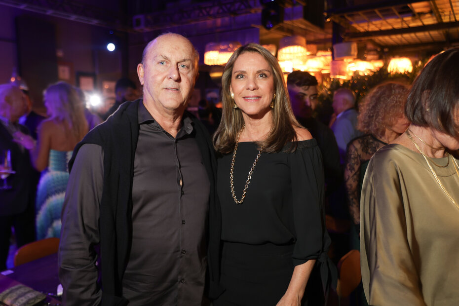 Luís Paulo Jardim e Bettina Jardim (Foto: Vini Dalla Rosa/Divulgação)