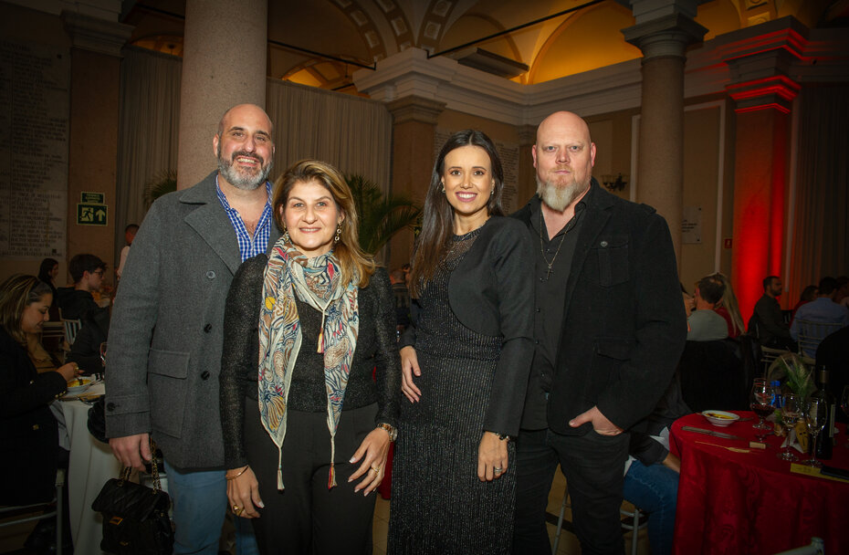 Jocelito Laste, Maica Laste, Jefferson Schmitt e Suzana Bestoia (Foto: Evandro Leal/Divulgação)