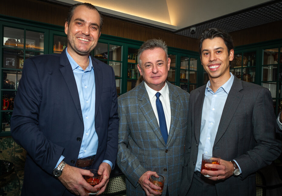 Rodrigo Boesche, Airton Vargas e Rafael Rama (Foto: Evandro Leal/Divulgação)