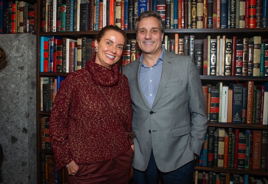 Luciana Kroeff e Marcelo Scalzilli (Foto: Evandro Leal/Divulgação)