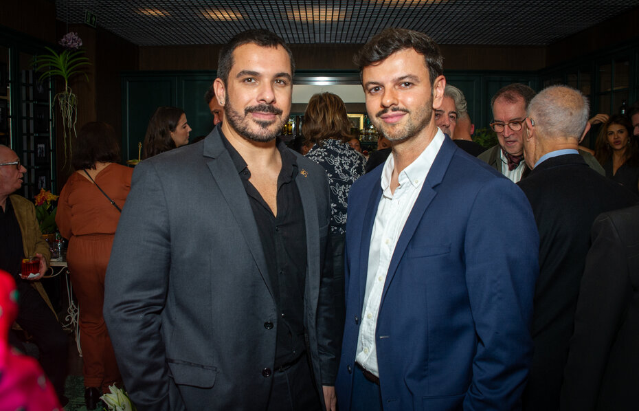 Leandro Maciel e Wagner Costa (Foto: Evandro Leal/Divulgação)
