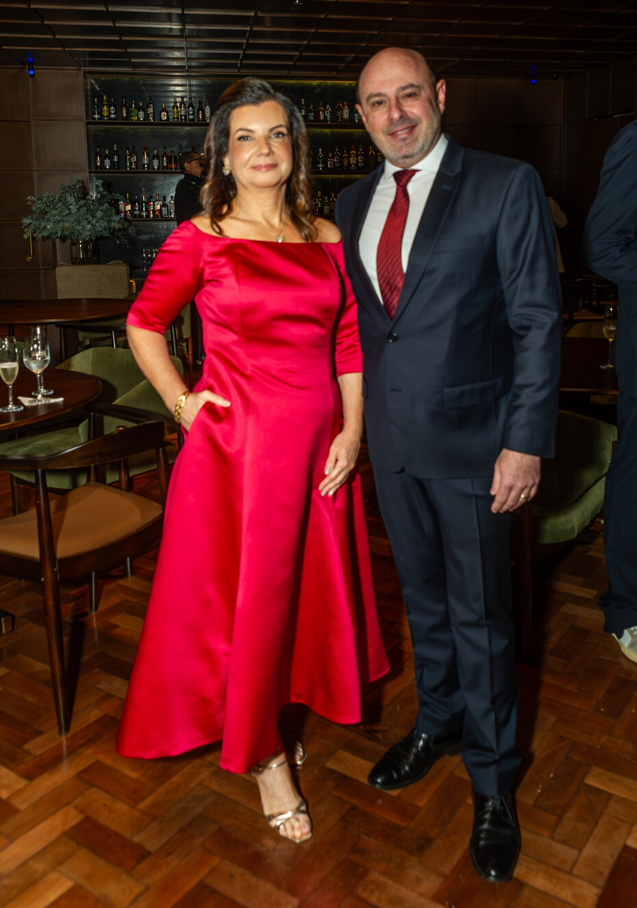 O casal presidente do PACC, Adriana Pires e Nelson Pires (Foto Evandro Leal/Divulgação)