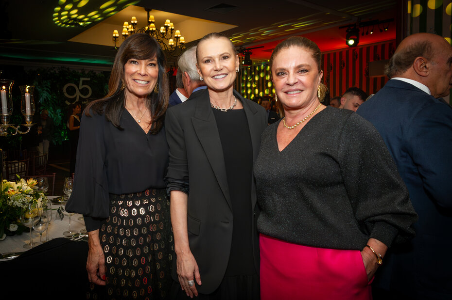 Flavia Alvarez, Bettina Becker e Roberta Kolling (Foto Evandro Leal/Divulgação)