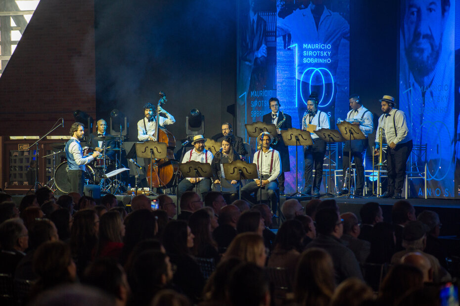 Uma bonita apresentação musical fez parte da programação (Foto: Lenara Petenuzzo/Divulgação)