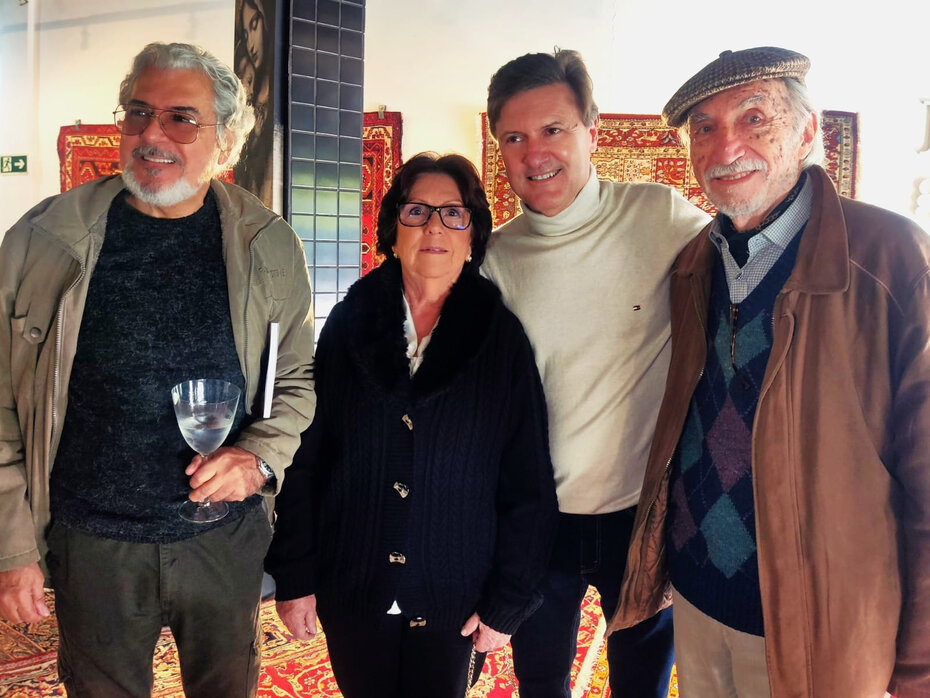 Érico Santos, Gladis Moreira, Nicholas Bublitz e Armando Gonzalez (Foto: Divulgação)