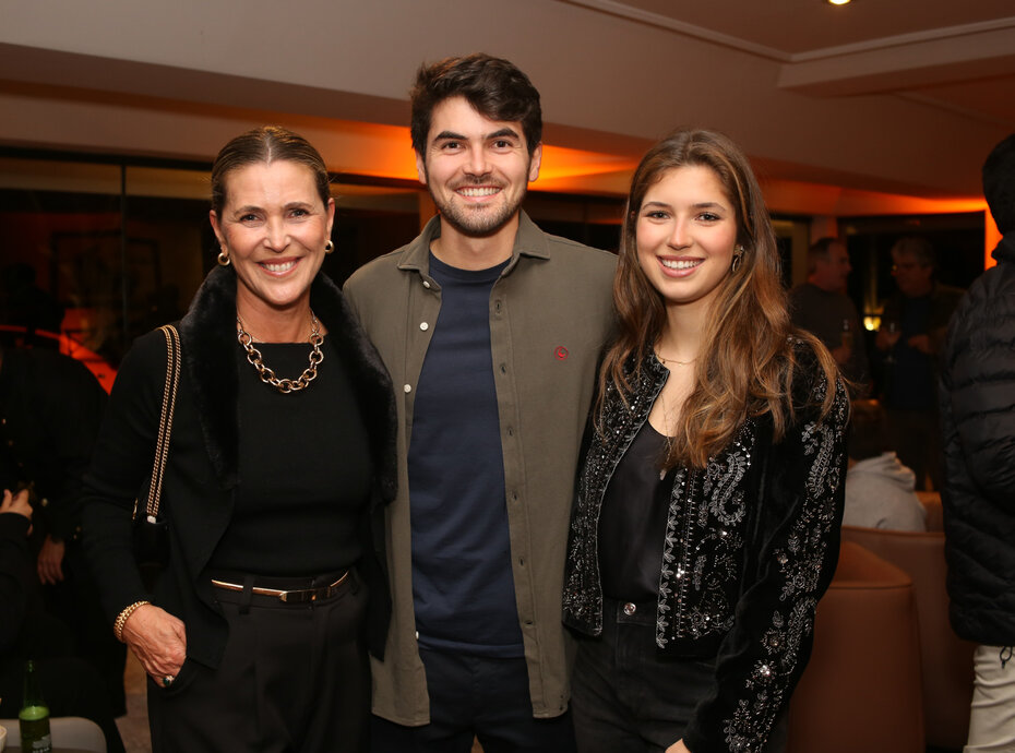 Marta Hoerde, João Pedro Hoerde e Jordhana Viezzer (Foto: Lenara Petenuzzo/Divulgação)