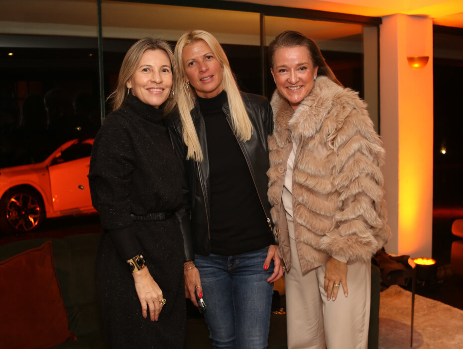 Graziela Dias, Cristiane Borges e Milene Chagas (Foto: Lenara Petenuzzo/Divulgação)