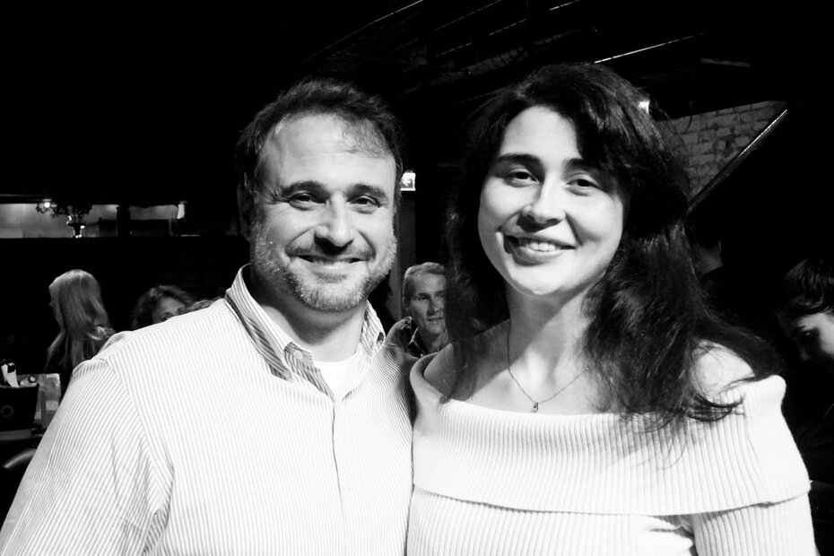Ricardo Teixeira com a filha Ingrid Dupont Teixeira (Foto: Duda Alvares/Divulgação)