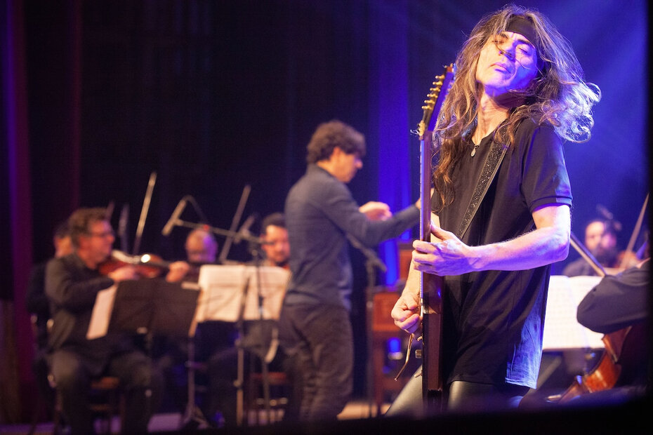 Frank Solari se apresentará com a Orquestra da Ulbra com o melhor do rock (Foto: Eduardo Seidl/Divulgação)