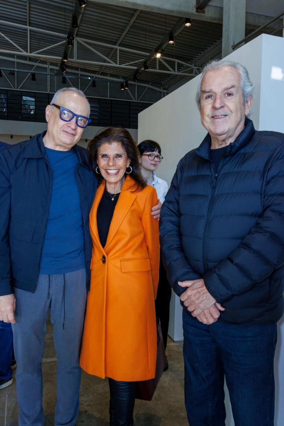 Carlos Trevi com Ana Paula Terra Machado e Paulo Amaral (Foto: Nilton Santolin/Divulgação)  