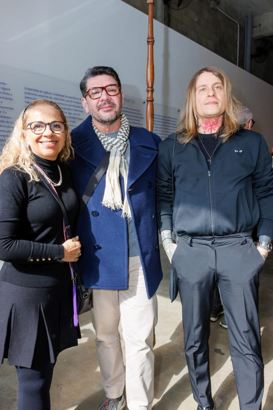 Ana Helena Curti, o promoter carioca Márcio Gobbi e Antônio Curti (Foto: Nilton Santolin/Divulgação)