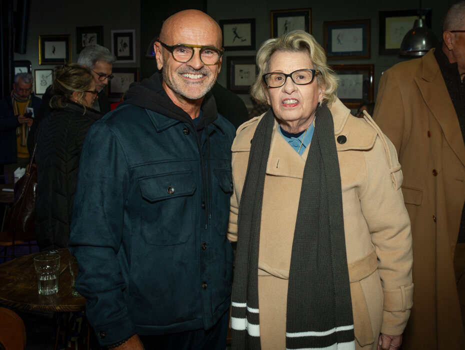 Ivan Mattos e a irmã Vânia Cunha Mattos (Evandro Leal/Divulgação