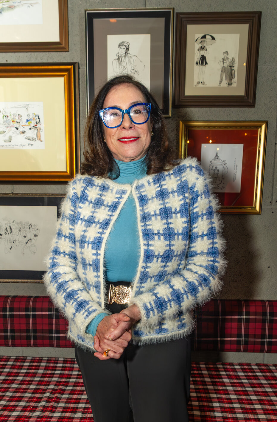 Tânia Bian participou do encontro em torno das artes e preferiu um desenho aquarelado, registrando a Usina do Gasômetro (Fotos Evandro Leal/Divulgação)