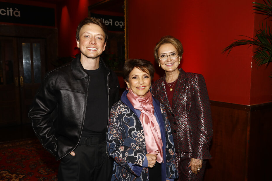 Patrick, Vera e Carlla Bublitz: amor pela dança em família (Foto: César Rodrigues/Divulgação)