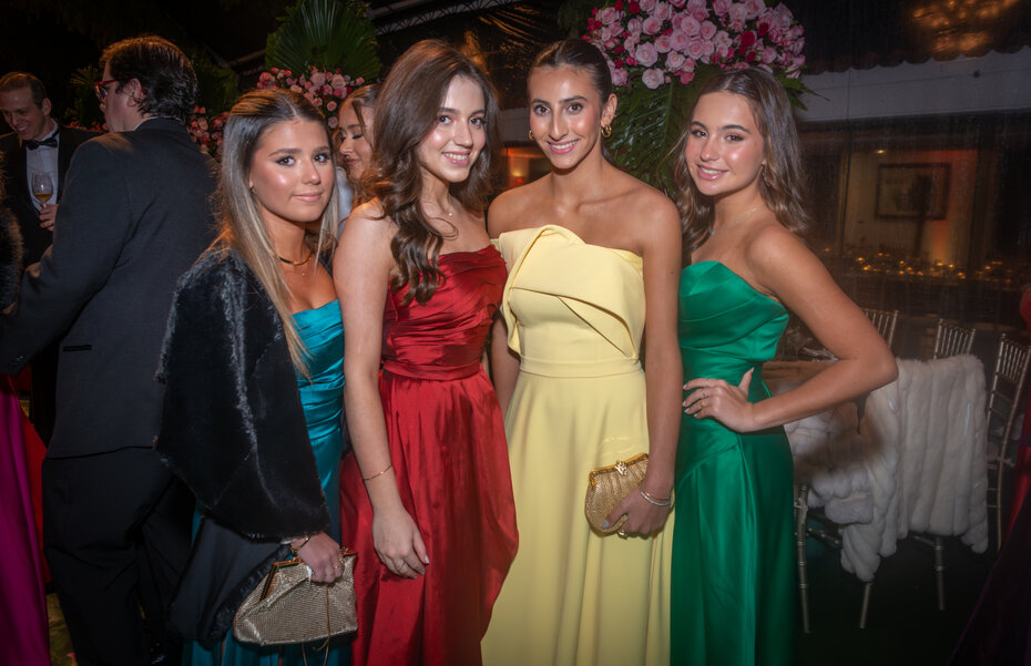 Antônia Crestani, Isabela Bortoli, Julia Echel e Manuela Morosini (Foto: Evandro Leal/Divulgação)