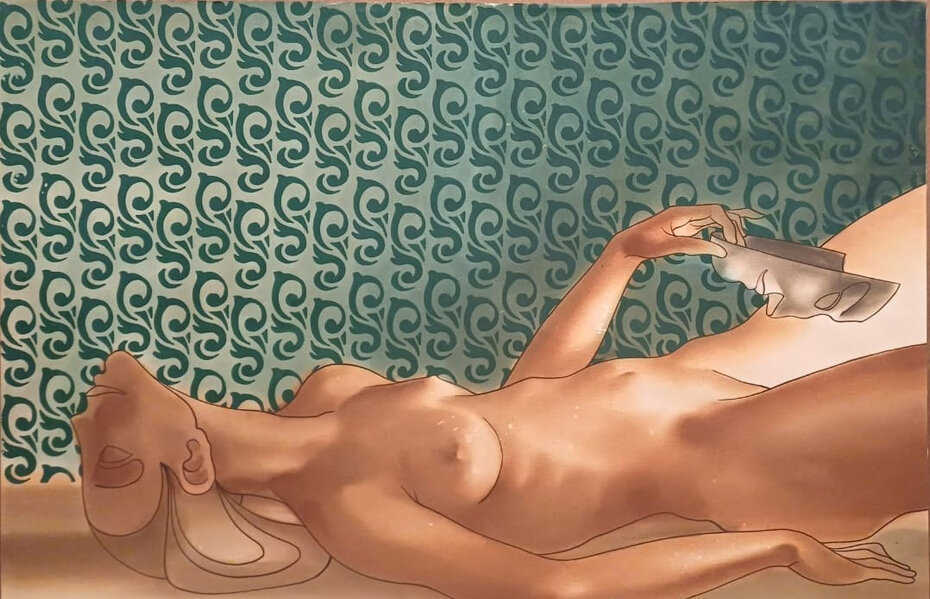 Obra de Juarez Machado, um dos integrantes da exposição da Galeria Duque (Foto: Divulgação)