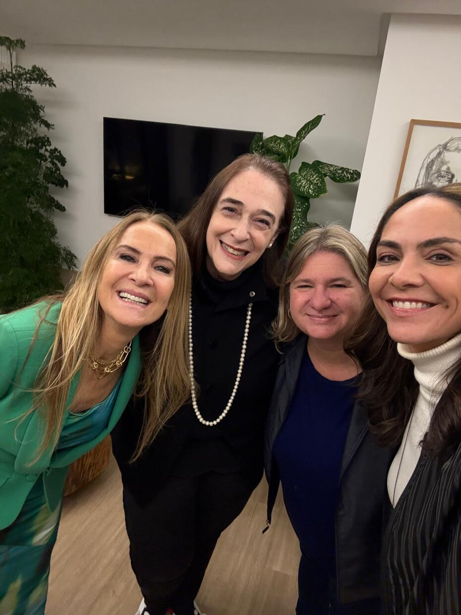 Carla Lubisco, Marlova Jovchelovitch Noleto, Patrícia Knebel e Jaque Pegoraro (Foto: Divulgação)