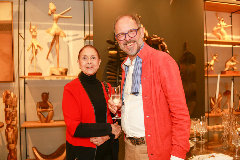 Vera Schneider e Mario Englert (Foto: Lenara Petenuzzo/Divulgação)