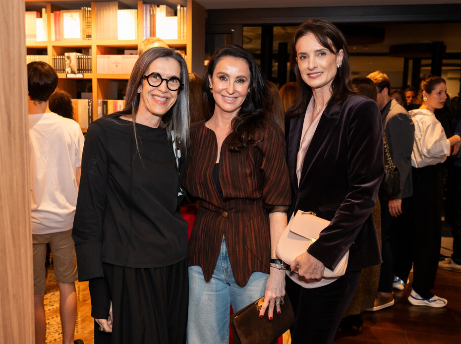 Lu Falcão, Graziela D'Ágostin e Cris Mioranza (Foto: Andréa Graiz/Divulgação)
