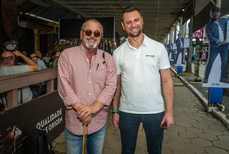 David Kirsch e Regis Trevisani (Foto: Evandro Leal/Divulgação)  