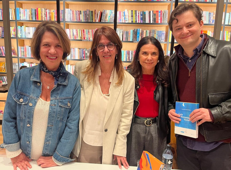 Lisette Guerra, Martha Medeiros, Silvia Corrêa e João Paulo Barbiero (Foto: Paulo Gasparotto/Especial)