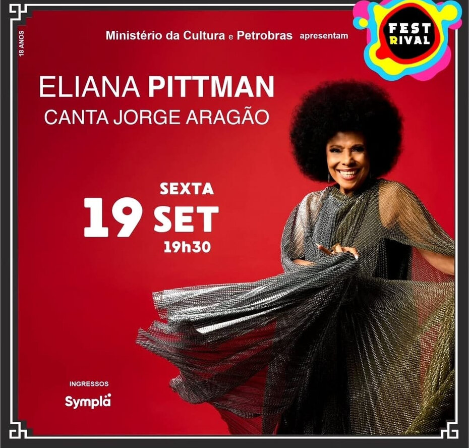 Eliana Pittman fará show reverenciando as composições de Jorge Aragão (Foto: Divulgação)
