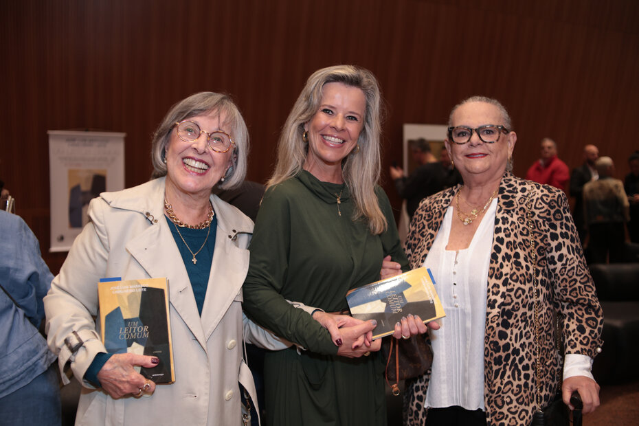 Ana Leite, Denise Leite e Hania Veiga Lima (Foto: Vini Dalla Rosa/Divulgação)
