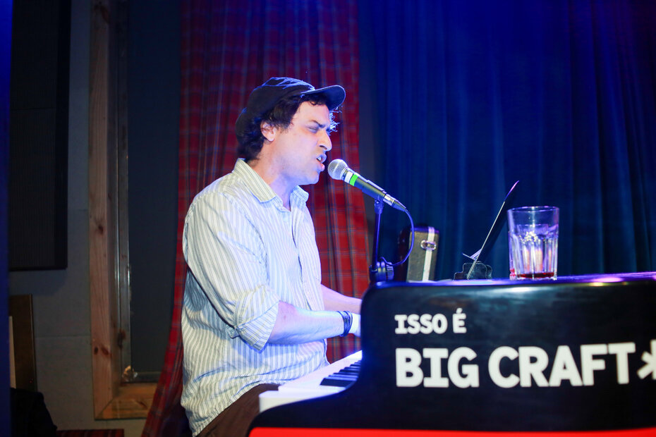 O pianista Luciano Leães foi um dos músicos convidados da festa (Foto: Lenara Petenuzzo/Divulgação)