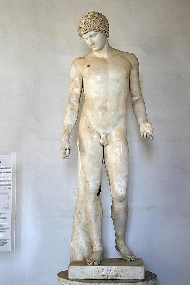 SITEGASPA 16/10/2025 Destaque maior: Estátua de Antinous se encontra no Museu Capitolino, em Roma (Foto: Divulgação)