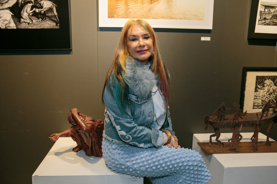 Arminda Lopes integra o grupo de artistas que participam da mostra (Foto: Lisa Roos/Divulgação)