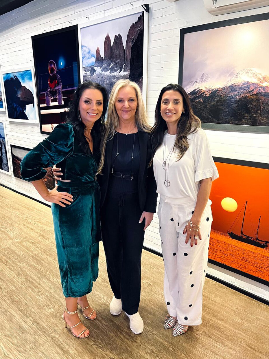 Sheila Liotti, Flávia Sffair e Marla Gil (Foto: Studio Conteúdo Criativo/Divulgação)