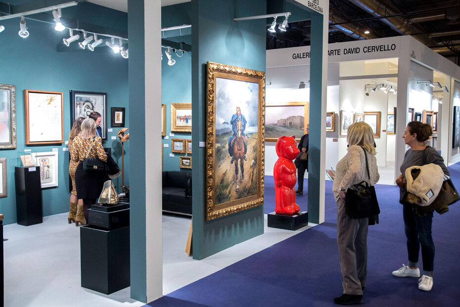 O evento em Madri reúne um grande número de galerias e antiquários (Foto: Divulgação)