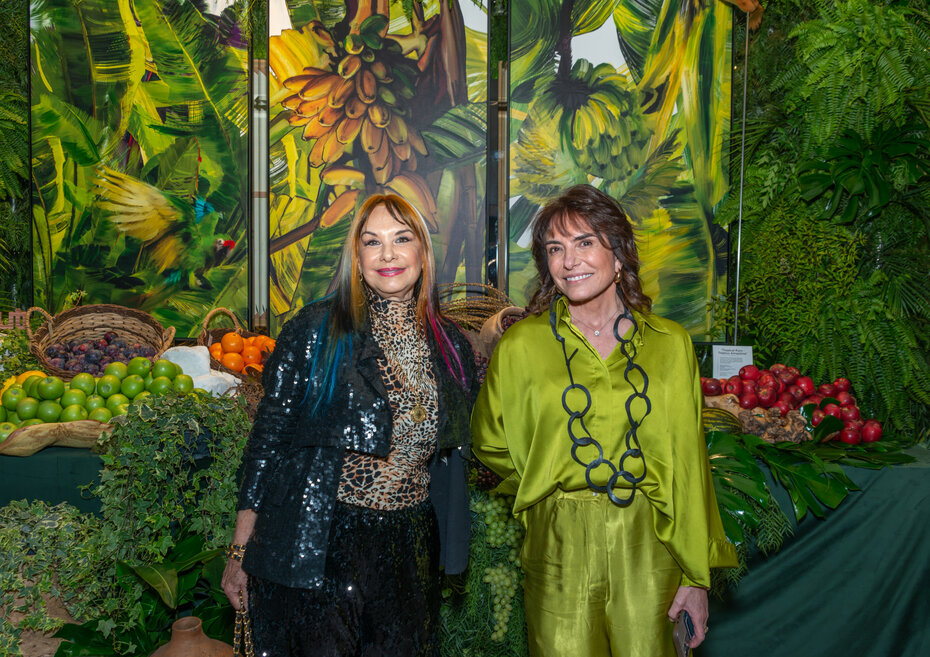 As artistas plásticas Arminda Lopes e Cristina Leal (Foto: Evandro Leal/Divulgação)