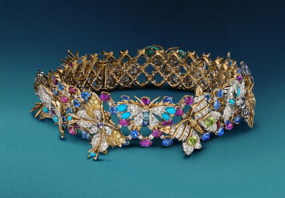 Um dos destaques foi a gargantilha borboletas da Chanel (Foto: MCSBM/Divulgação)